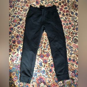 Jordans Black Fleece Sweatpants Size Medium